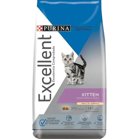 Excellent Kitten Gatos 7.5 Kg Envío Rápido Nuska Mascotas