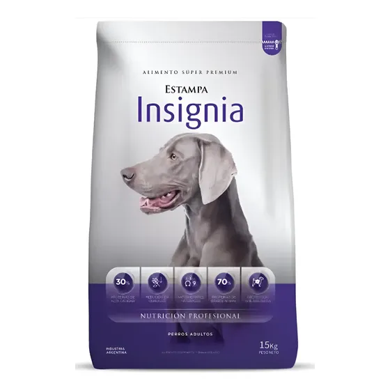 Alimento Para Perro Insignia Premium Adulto X 15 Kg