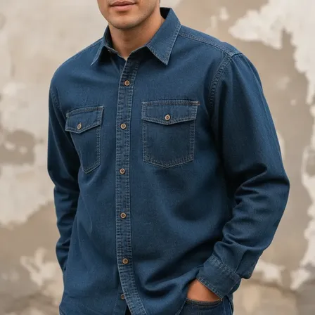 Camisa De Trabajo De Jean Far West
