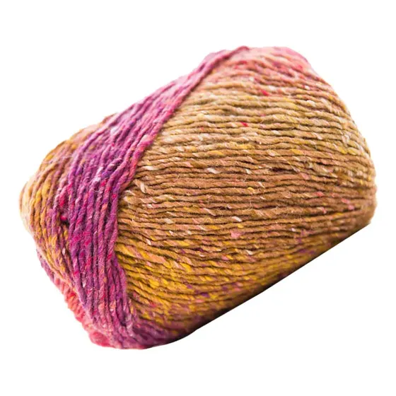 Hilaza Crochet 2pcs, Hilo Degradado Teñido Segmentado
