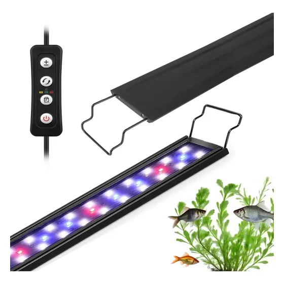 Lámpara Led Acuario 45 A 60 Cm Regulable Timer