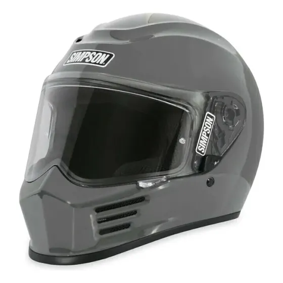 Casco Integral Simpson Speed Solid Gris