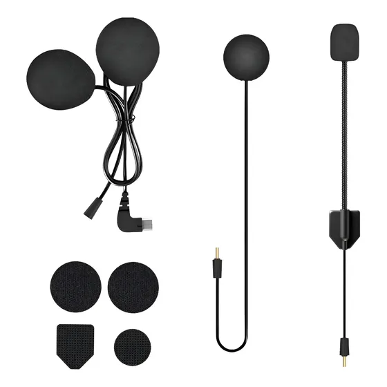 Kit Anclaje, Parlantes Y Mic Intercomunicador Fodsports Fx-s