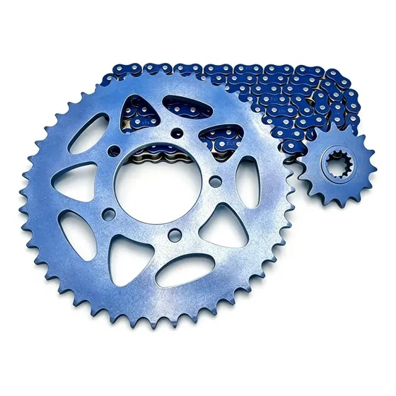 Kit Cadena Corona Piñón Azul Retén For Benelli Bn302 302s .