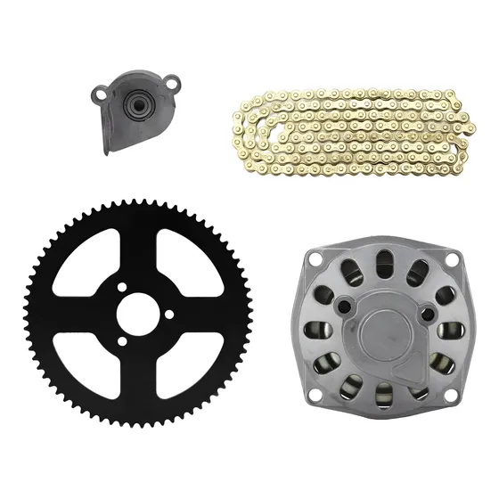 Cadena 25h, 6t, Drum Gear, Piñón Trasero 68t Para 2 Tiempos, 47