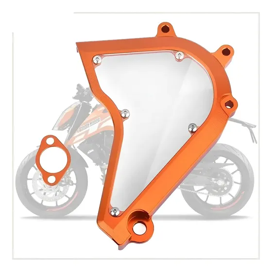 Cubierta Transparente Cadena Ktm Duke 250/390 17-23