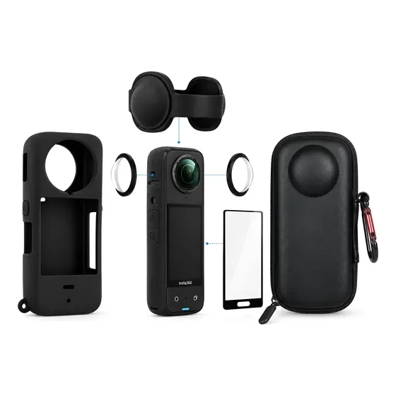 Kit Protección Completa Para Insta360 X3 Funda Protectores