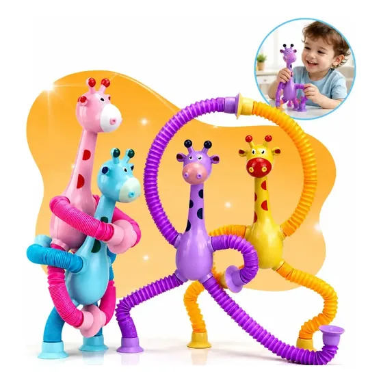 Jirafa Sensorial Telescópica Con Sopapa Pack X4