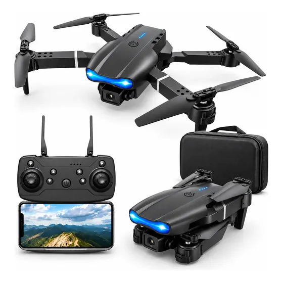 Drone Mini 360° Plegable E99 Video Wifi Camara Dual App