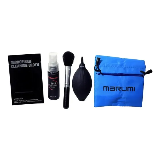 Kit de Limpieza Marumi Portable para Lentes con 5 Accesorios