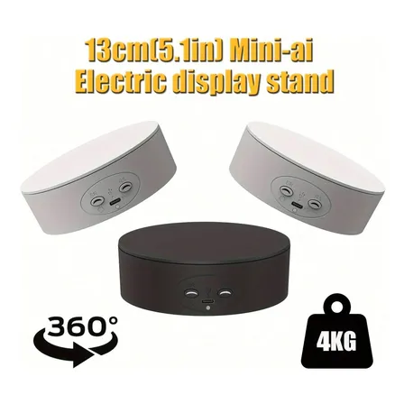 Base Giratoria Eléctrica 360 13 Cm Exhibidor