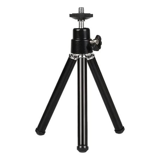 Trípode Portátil Trípode Ajustable Black
