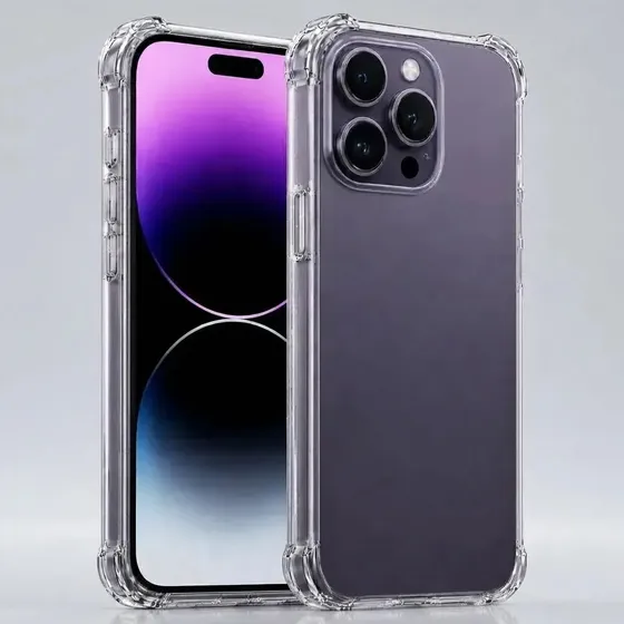 Funda Antigolpes Reforzada Transparente Para Iphone