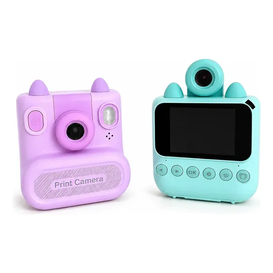 Cámara Instantánea Premium Selfie Niños Impresora Térmica
