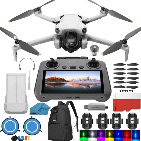 Dron Dji Mini 4 Pro Con Control Remoto Dji Rc 2 Y Kit De