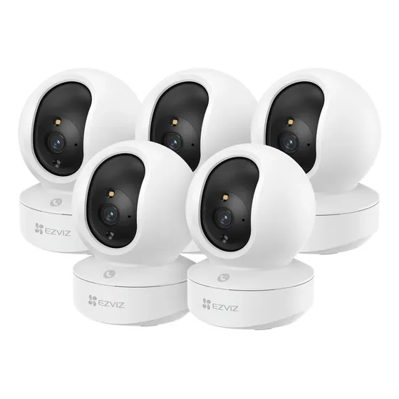 5 Cámaras De Seguridad Ezviz Ty1 360° Wi Fi Full Hd Interior