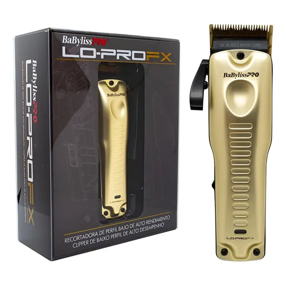 Babyliss Pro Lo-pro Fx Gold 825 Maquina De Corte Cortadora
