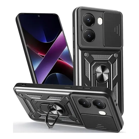 Funda Anillo Cubre Cámara Compatible Con Poco X7 Pro