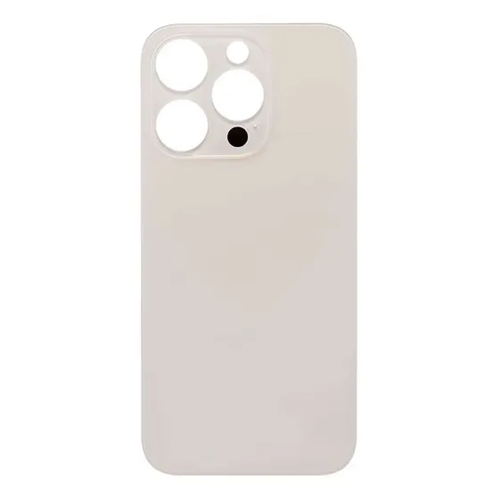 Vidrio Cristal Tapa Trasera Logo Para Iphone 14 Pro Max