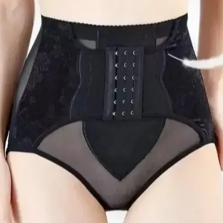 Bombacha Faja Reductora De Abdomen Negro M