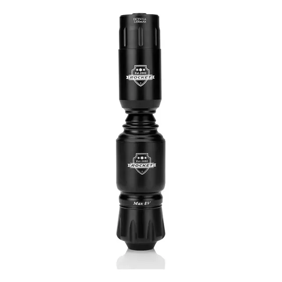 Máquina De Tatuaje Profesional Mini Pen Rocket Gris 3,5mm