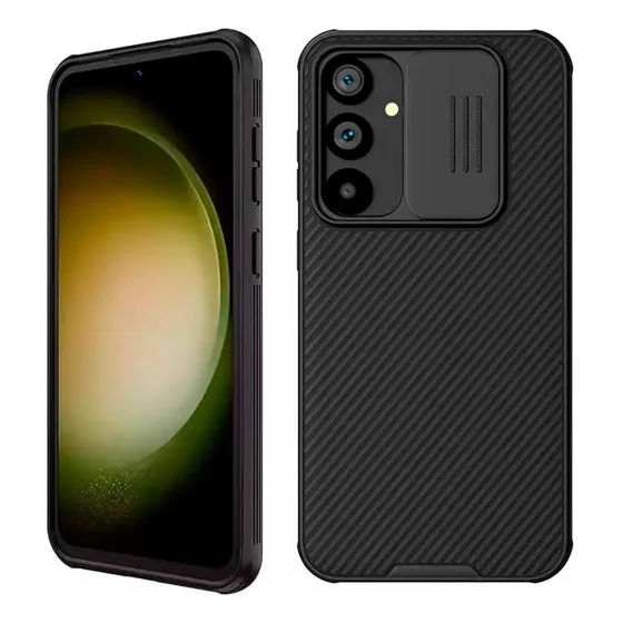 Funda Nillkin Cubre Camara Para Samsung S23 Fe + Vidrio