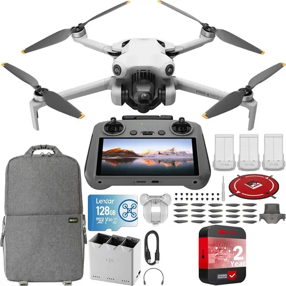 Drone Dji Mini 4 Pro Fly More Combo Con Control Remoto Rc 2