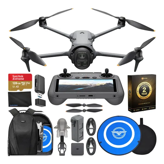 Dji Mavic 4 Pro Drone 6k Hdr 100mp