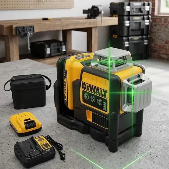 Nivel Láser Dewalt Dw089lg 360° Verde Autonivelante 12v
