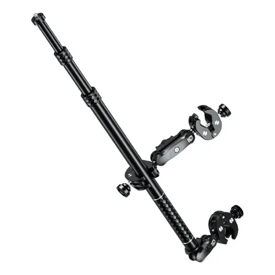 Soporte Camara De Accion (stick + 2 Abrazaderas)
