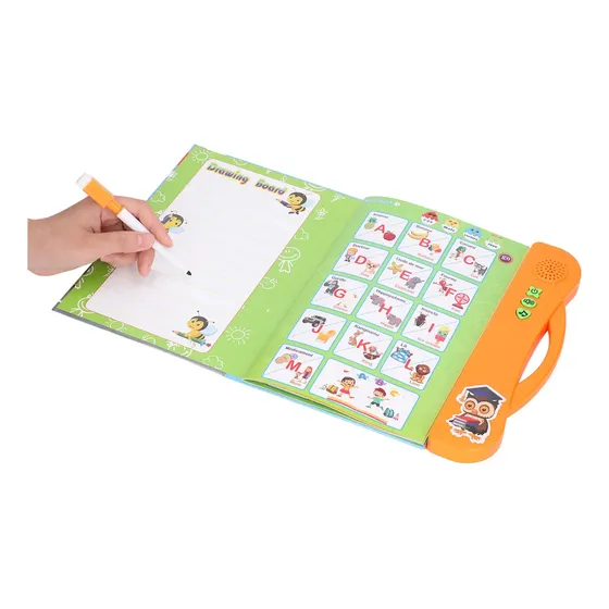 Libro Interactivo Para Niños Pequeños Con Sonido Francés, Le