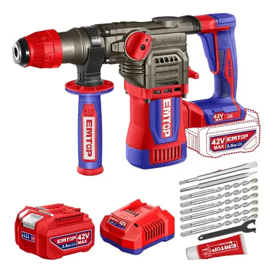 Rotomartillo Brushless 42v 3f Inalambrico Sds-plus 28mm 4,5j