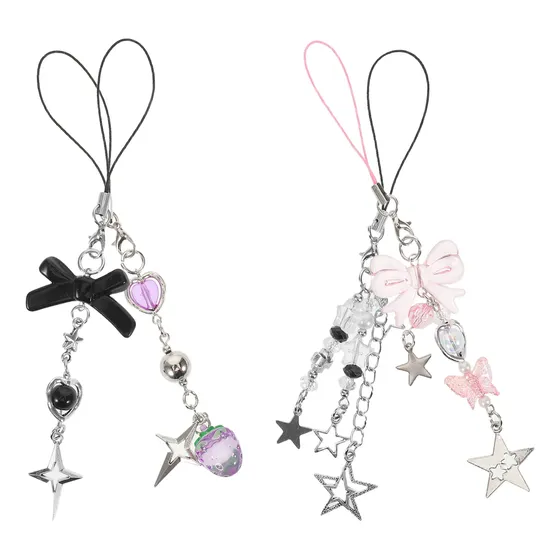 Pulsera De Teléfono Con Cuentas, Correa De Teléfono Con Form