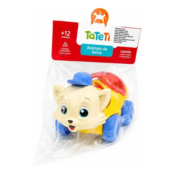 Juguete De Arrastre Y Encastre Gato Gatito +12 Meses Tateti