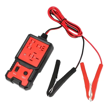 Probador De Relevadores Automotrices Con Pinzas