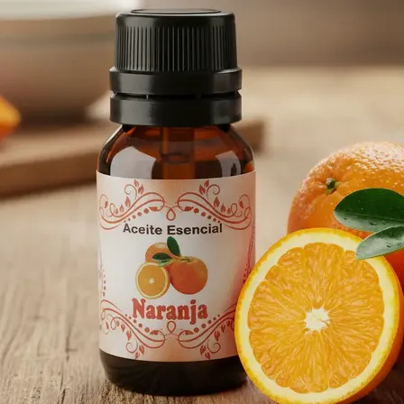 Aceite Esencial De Naranja Puro Natural 10ml Aromaterapia