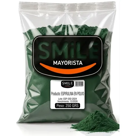 Espirulina En Polvo 250 Grs | Smile Espirulina