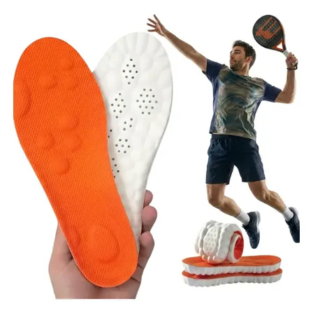 Plantillas Padel Hombre Mujer Confort Anti Impacto Deportiva 41-46 Negro