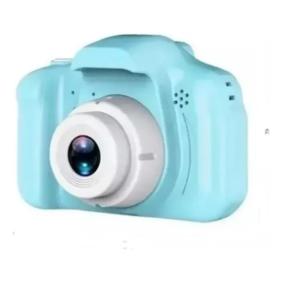 Wl* Mini Cámara Digital Vintage For Niños, 1 Unidad, Verde