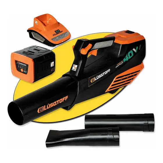 Soplador Inalambrico Brushless + Bateria Y Cargador Lusqtoff
