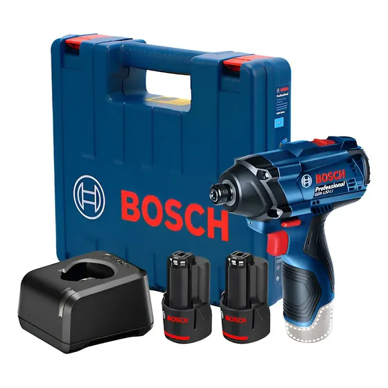 Llave De Impacto Atornillador Bosch Gdr 120-li Azul