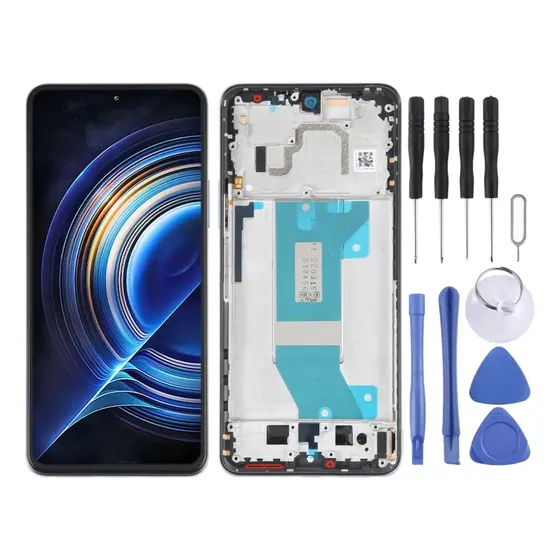 P For Pantalla Táctil Lcd + Azul For Xiaomi Redmi Pm1.