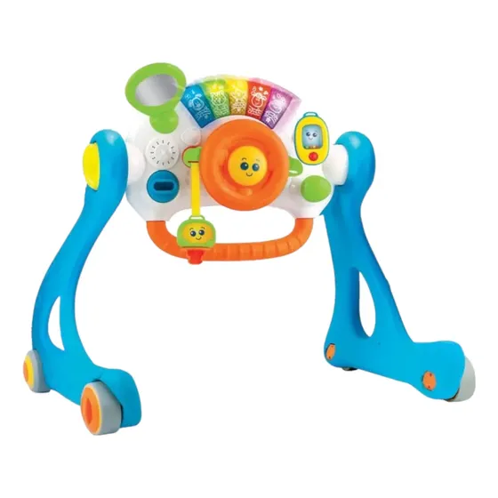 Andador Gimnasio 3 en 1 Winfun Bebé con Luces y Sonidos Didáctico