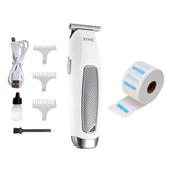 Maquina Cortapelo Barba Patillera Trimmer Htc At-229c