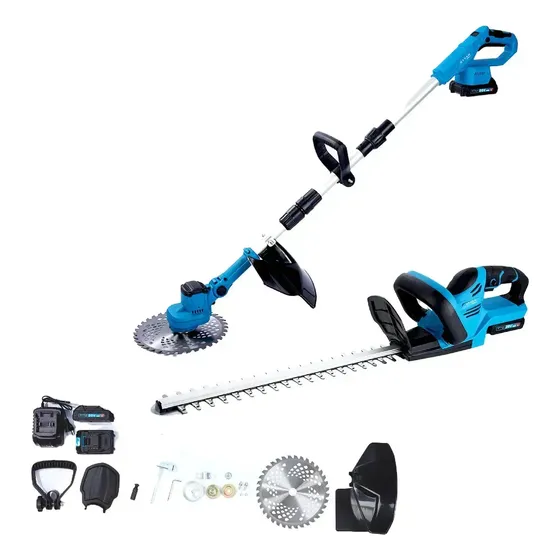 Jardineria Bordeadora Inalambrica + Cortacerco Dyvan G02