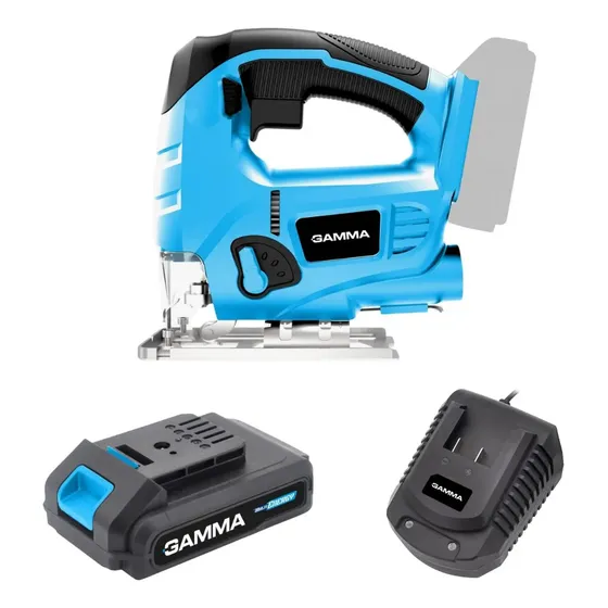 Sierra Caladora Inalambrica Gamma + Cargador Y Bateria