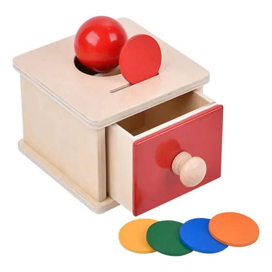 Caja A Juego De Formas Objeto De Juguete Caja De Permanencia