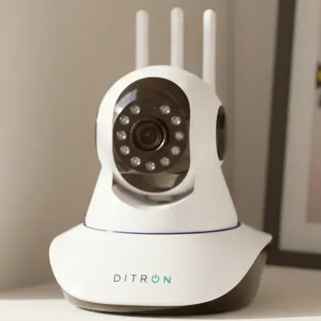 Cámara Seguridad IP Inalámbrica Ditron HD 720p Interior Panorámica 360°
