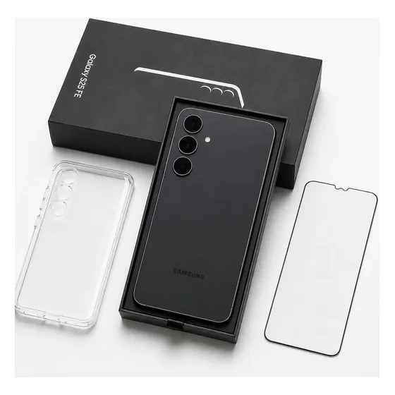 Combo Celular Samsung Galaxy S25 Fe 256gb + Funda Y Glass