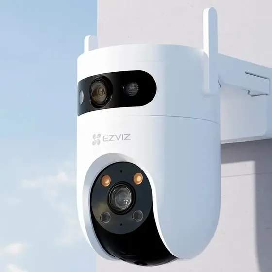 H9c 5mp Exterior Doble Lente Fijo Y 360 Seguimiento Color 24